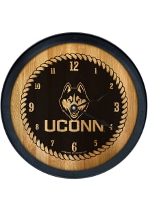 UConn Huskies Barrelhead Wall Clock