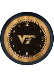 Virginia Tech Hokies Barrelhead Wall Clock