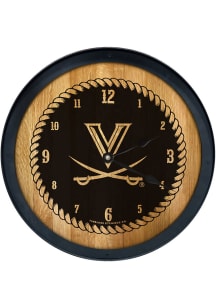 Virginia Cavaliers Barrelhead Wall Clock