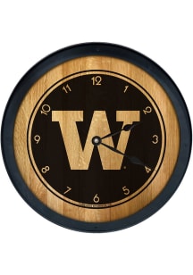 Washington Huskies Barrelhead Wall Clock