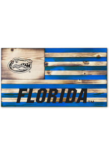 Jardine Associates Florida Gators Wood Etched Flag Sign