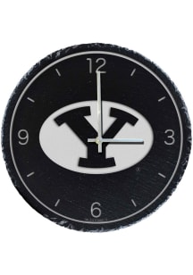 BYU Cougars Slate Wall Clock