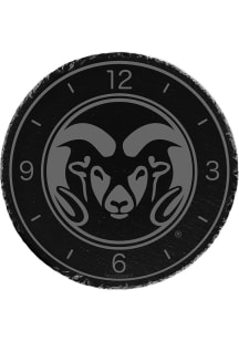 Colorado State Rams Slate Wall Clock