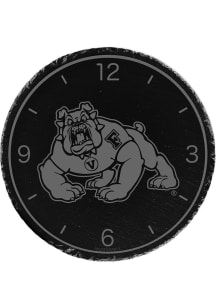 Fresno State Bulldogs Slate Wall Clock