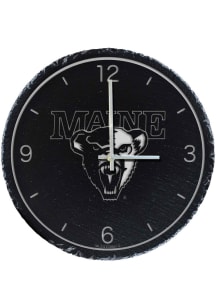 Maine Black Bears Slate Wall Clock