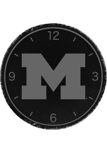 Michigan Wolverines Slate Wall Clock