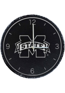 Mississippi State Bulldogs Slate Wall Clock