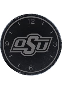 Oklahoma State Cowboys Slate Wall Clock