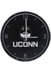 UConn Huskies Slate Wall Clock