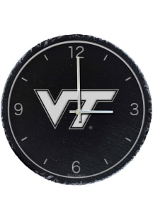 Virginia Tech Hokies Slate Wall Clock