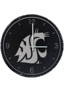 Washington State Cougars Slate Wall Clock