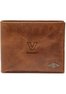 Vanderbilt Commodores Fossil RFID Passcase Mens Business Accessories