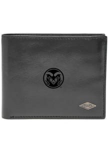 Colorado State Rams Fossil Leather FlipID Mens Bifold Wallet