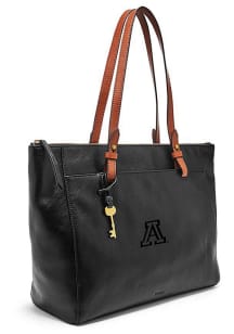 Arizona Wildcats Fossil Leather Tote Womens Purse