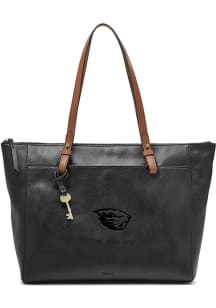 Oregon State Beavers Fossil Leather Tote Womens Purse