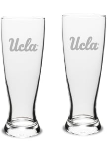UCLA Bruins Hand Etched Crystal 23oz Set Pilsner Glass