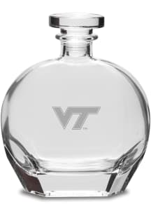 Virginia Tech Hokies Hand Etched Crystal 23.75oz Puccini Decanter
