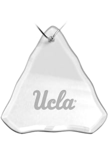 UCLA Bruins Hand Etched Crystal Ornament