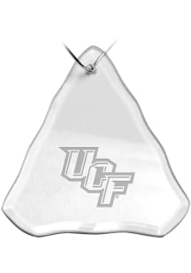 UCF Knights Hand Etched Crystal Ornament