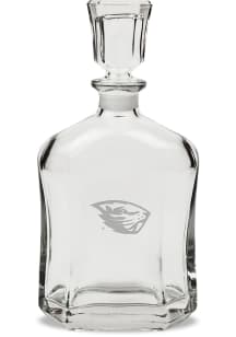 Oregon State Beavers Hand Etched Crystal Whiskey 23.75oz Decanter