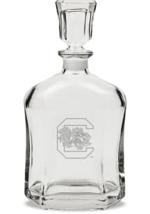 South Carolina Gamecocks Hand Etched Crystal Whiskey 23.75oz Decanter