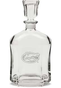 Florida Gators Hand Etched Crystal Whiskey 23.75oz Decanter