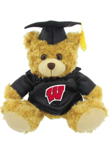 Jardine Associates Wisconsin Badgers  Graduation Bear Plush