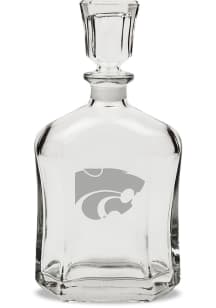 K-State Wildcats Hand Etched Crystal Whiskey 23.75oz Decanter