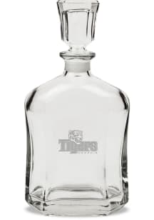 Memphis Tigers Hand Etched Crystal Whiskey 23.75oz Decanter
