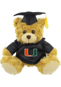 Jardine Associates Miami Hurricanes  Graduation Bear Plush