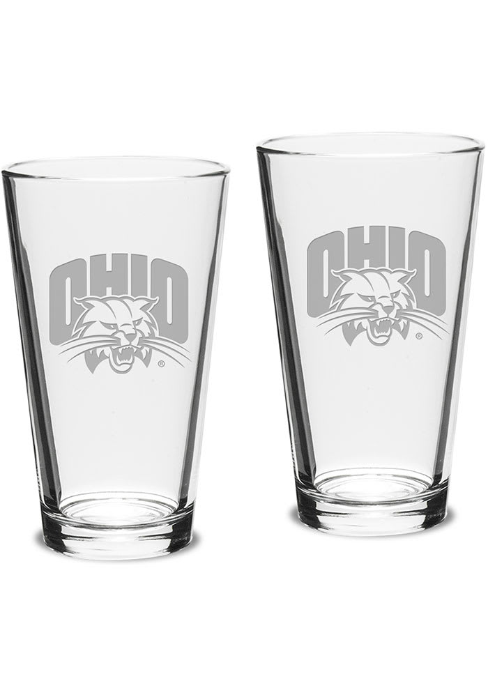 The Crystal Bar Athens, Ohio Pint Glasses - Set of 2