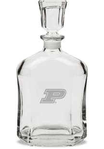 Purdue Boilermakers Hand Etched Crystal Whiskey 23.75oz Decanter