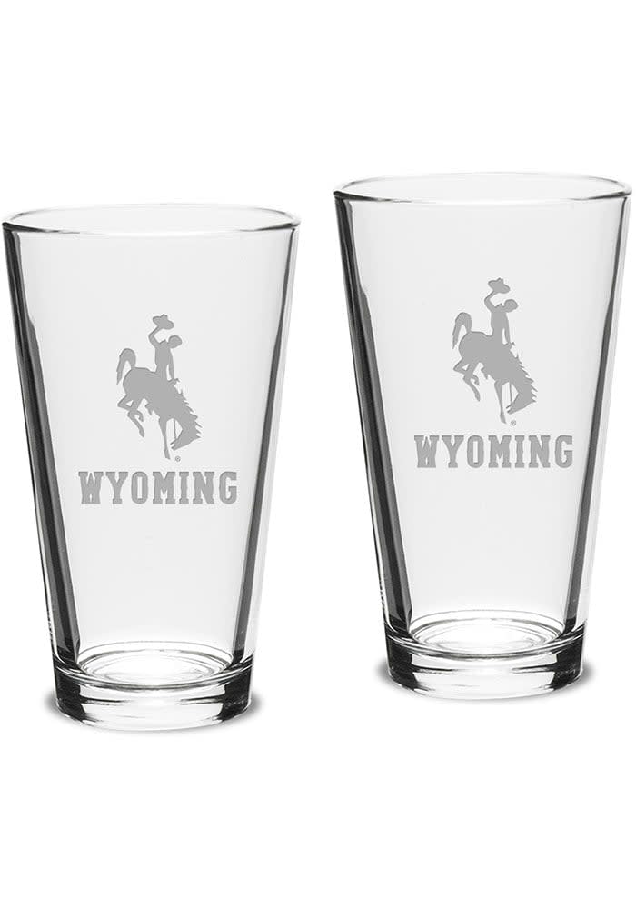 Wyoming Cowboys 18oz. Soft Touch Tumbler Two-Piece Set