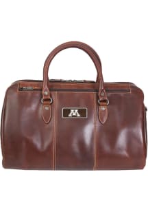 Minnesota Golden Gophers Brown Outback Leather Niagara Canyon Duffel Tote