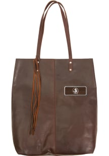 Florida State Seminoles Brown Outback Leather Mee Canyon Tote Tote