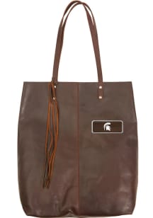 Michigan State Spartans Brown Outback Leather Mee Canyon Tote Tote