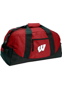 Jardine Associates Wisconsin Badgers Red Amerasport Dome Gym Bag