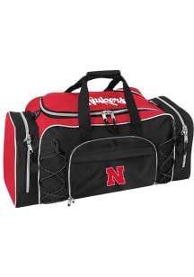 Jardine Associates Nebraska Cornhuskers Black Amerasport Action Pack Gym Bag