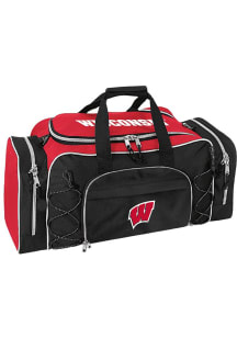 Jardine Associates Wisconsin Badgers Black Amerasport Action Pack Gym Bag