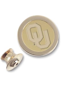 Oklahoma Sooners Gold Lapel Mens Tie Tack