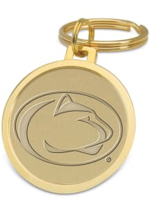 Penn State Nittany Lions Gold Medallion Keychain