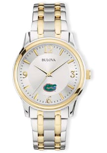 Jardine Associates Florida Gators Bulova Classic Two Tone Mens Watch