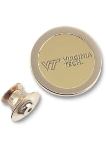 Virginia Tech Hokies Gold Lapel Mens Tie Tack