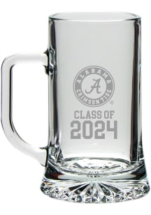 Alabama Crimson Tide Class of 2024 Hand Etched Crystal Maxim Stein