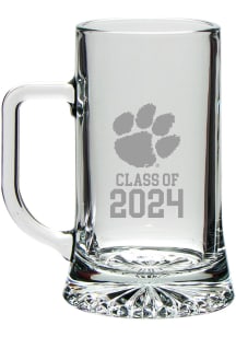 Clemson Tigers Class of 2024 Hand Etched Crystal Maxim Stein