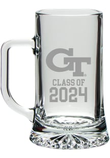 GA Tech Yellow Jackets Class of 2024 Hand Etched Crystal Maxim Stein
