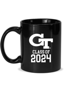 GA Tech Yellow Jackets Class of 2024 Hand Etched Mug