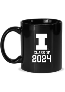 Illinois Fighting Illini Class of 2024 Hand Etched Mug