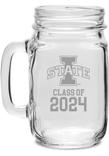 Iowa State Cyclones Class of 2024 Hand Etched Jar Stein
