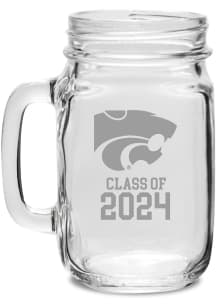 K-State Wildcats Class of 2024 Hand Etched Jar Stein